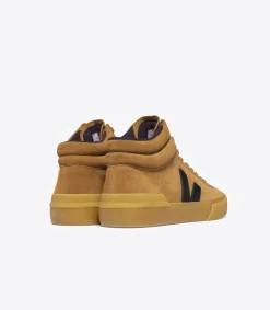 MINOTAUR SUEDE CAMEL BLACK<VEJA New