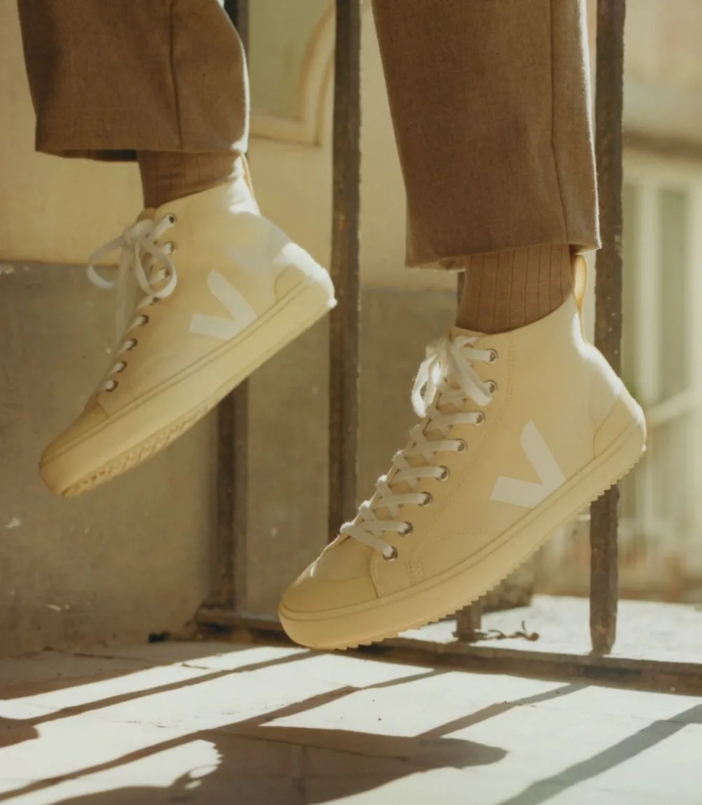 NOVA HT CANVAS BUTTER WHITE BUTTER SOLE<VEJA Sale