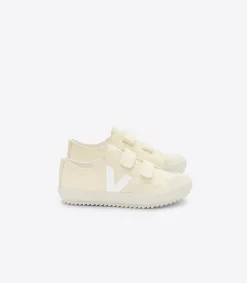 OLLIE CANVAS BUTTER WHITE<VEJA Sale