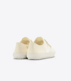 OLLIE CANVAS BUTTER WHITE<VEJA Sale