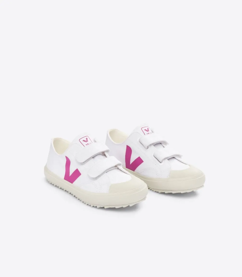 OLLIE CANVAS WHITE LOTUS<VEJA New