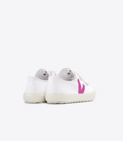 OLLIE CANVAS WHITE LOTUS<VEJA New