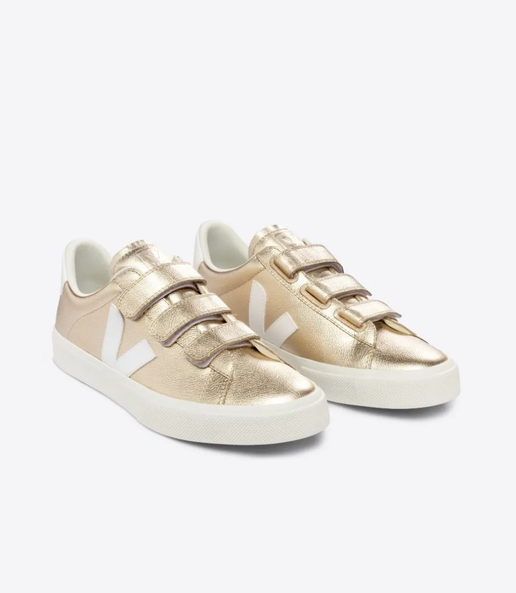 RECIFE LEATHER PLATINE WHITE<VEJA Cheap