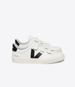 RECIFE LEATHER WHITE BLACK<VEJA Best Sale