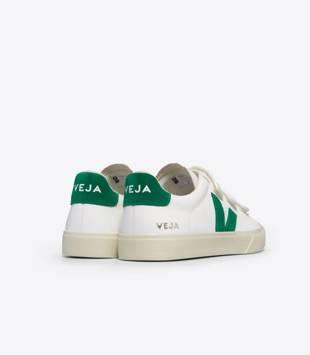 RECIFE LEATHER WHITE EMERAUDE<VEJA Discount