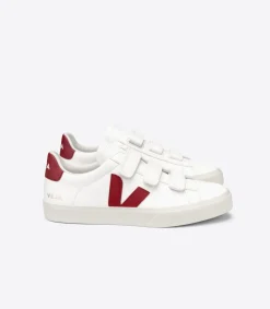 RECIFE LEATHER WHITE MARSALA<VEJA Best