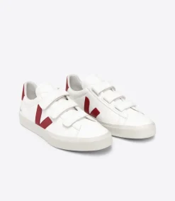 RECIFE LEATHER WHITE MARSALA<VEJA Best