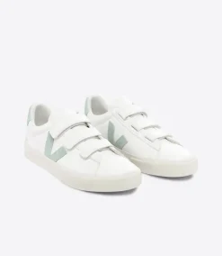 RECIFE LEATHER WHITE MATCHA<VEJA New
