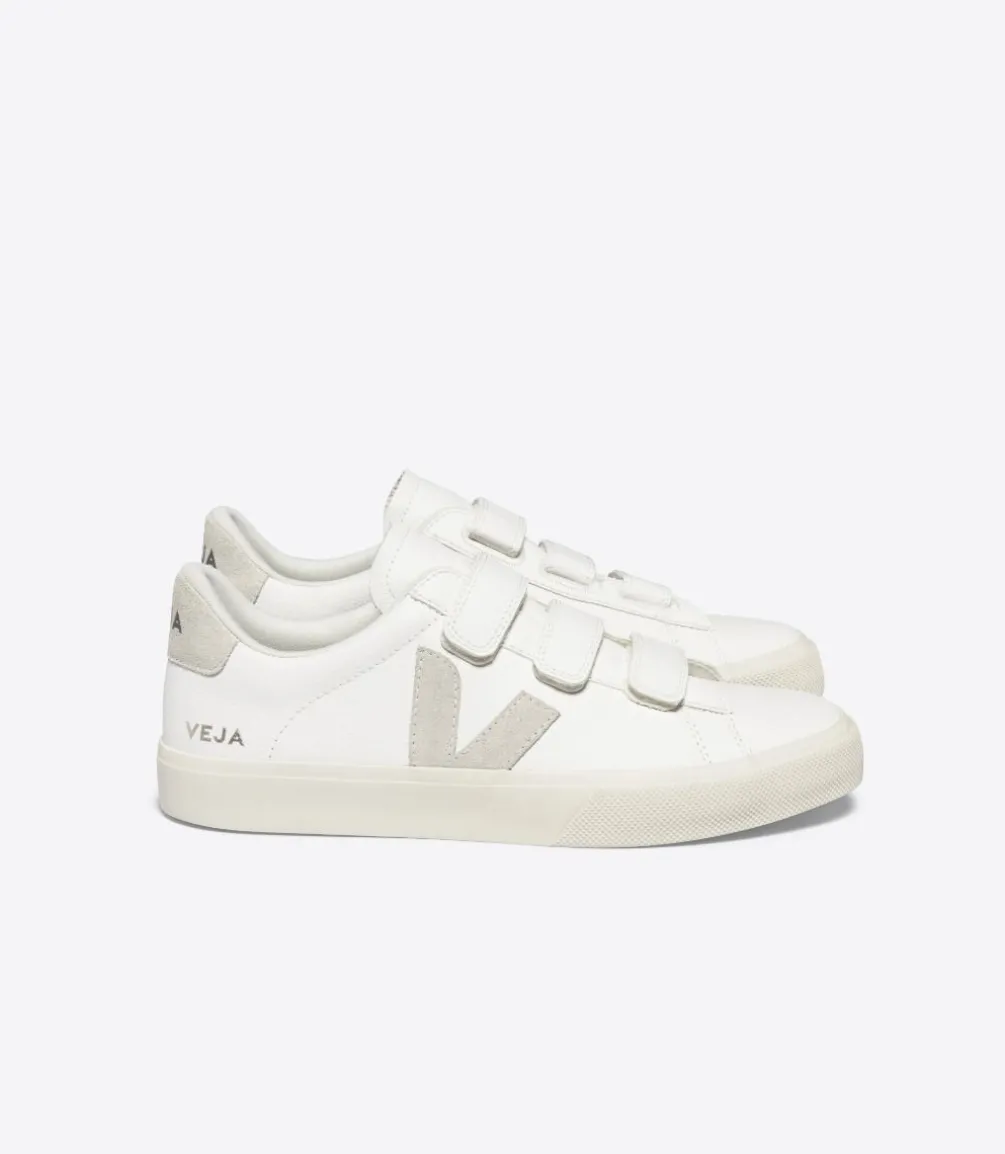 RECIFE LEATHER WHITE NATURAL<VEJA Flash Sale