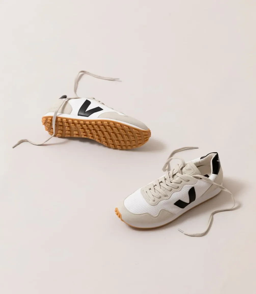 SDU REC ALVEOMESH WHITE BLACK NATURAL<VEJA Shop