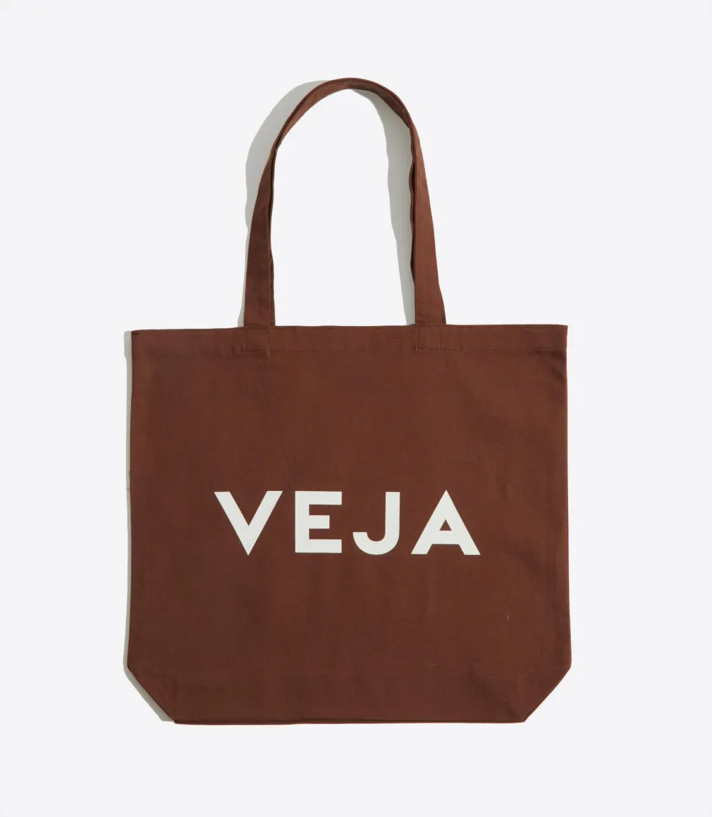 TOTE BAG COTTON CHOCOLATE<VEJA Hot