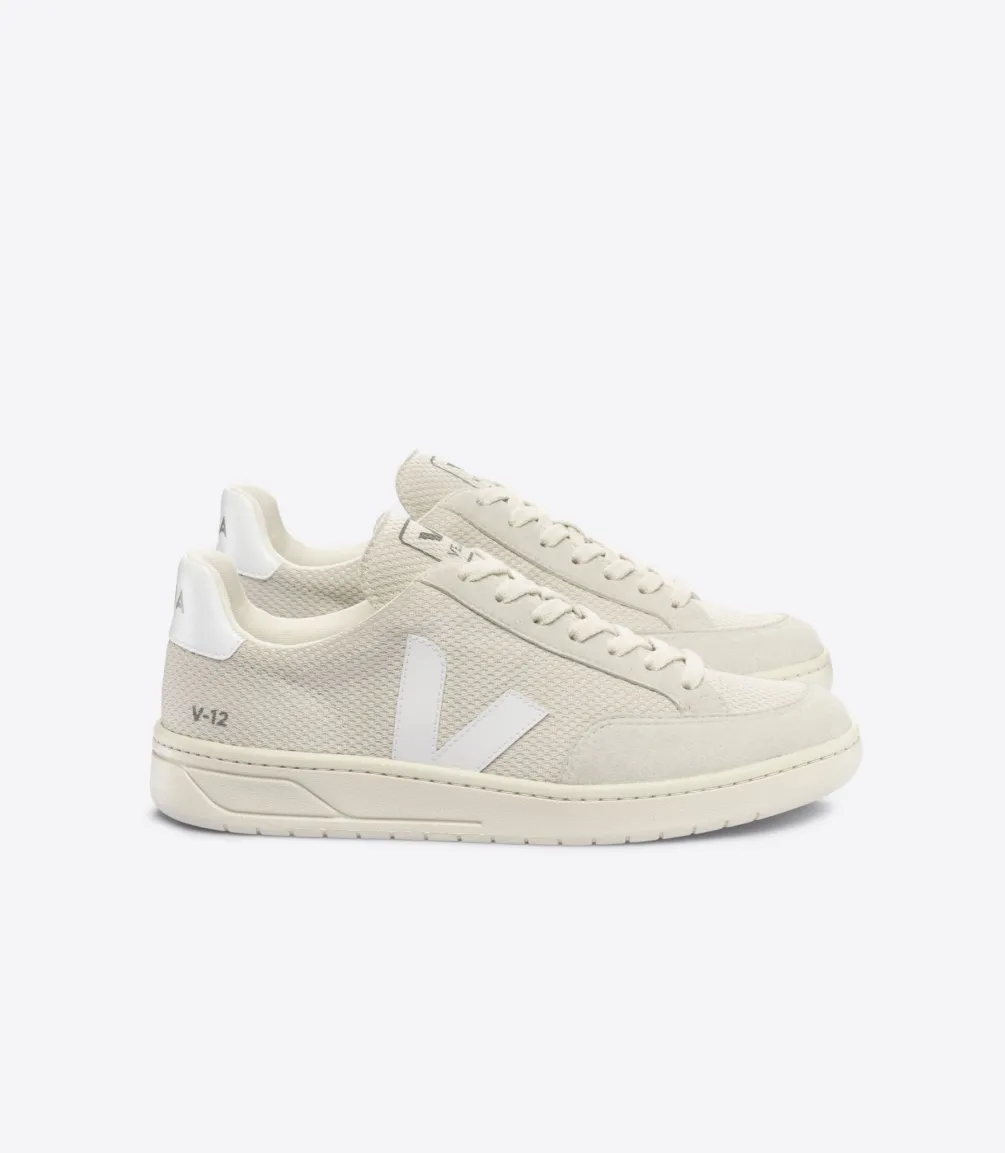 V-12 ALVEOMESH NATURAL WHITE<VEJA Flash Sale