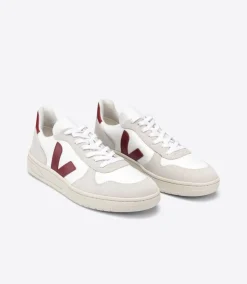 V-10 B-MESH WHITE NATURAL MARSALA<VEJA Best Sale
