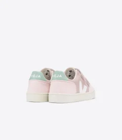 V-12 CANVAS BABE WHITE MATCHA<VEJA Shop