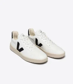 V-10 CWL WHITE BLACK<VEJA New