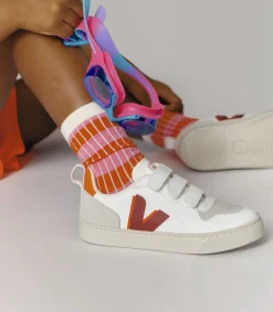 V-10 CWL WHITE MARSALA ORANGE FLUO<VEJA Online