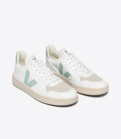 V-10 CWL WHITE MATCHA<VEJA New