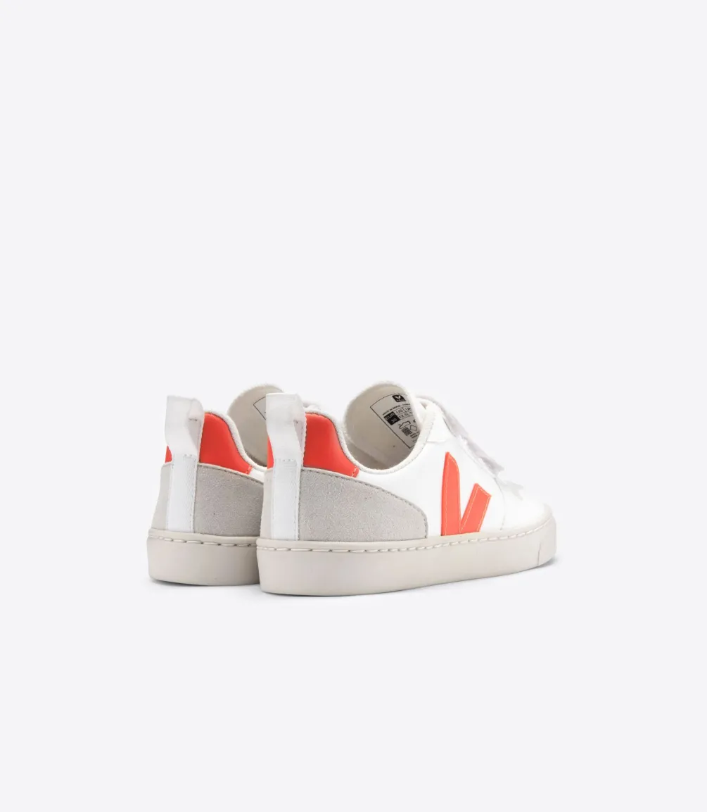 V-10 CWL WHITE ORANGE FLUO<VEJA Sale