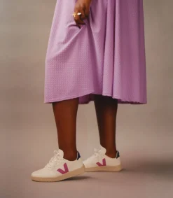 V-10 CWL WHITE ULTRAVIOLET PURPLE<VEJA Fashion