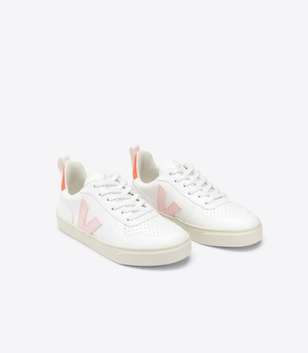 V-10 LACES CWL WHITE PETALE ORANGE FLUO<VEJA Sale