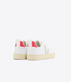 V-10 LACES CWL WHITE PIERRE ROSE FLUO<VEJA Best Sale
