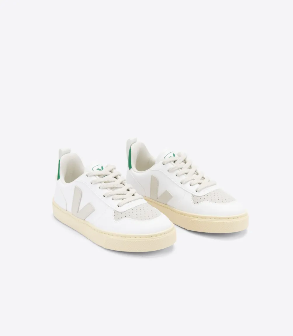 V-10 LACES CWL WHITE PIERRE EMERAUDE<VEJA Flash Sale