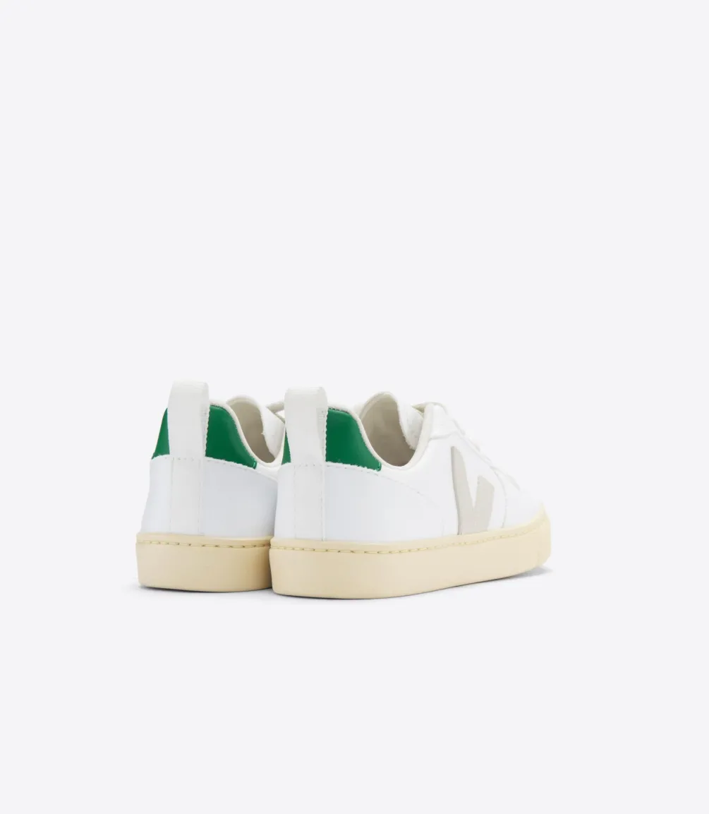 V-10 LACES CWL WHITE PIERRE EMERAUDE<VEJA Flash Sale