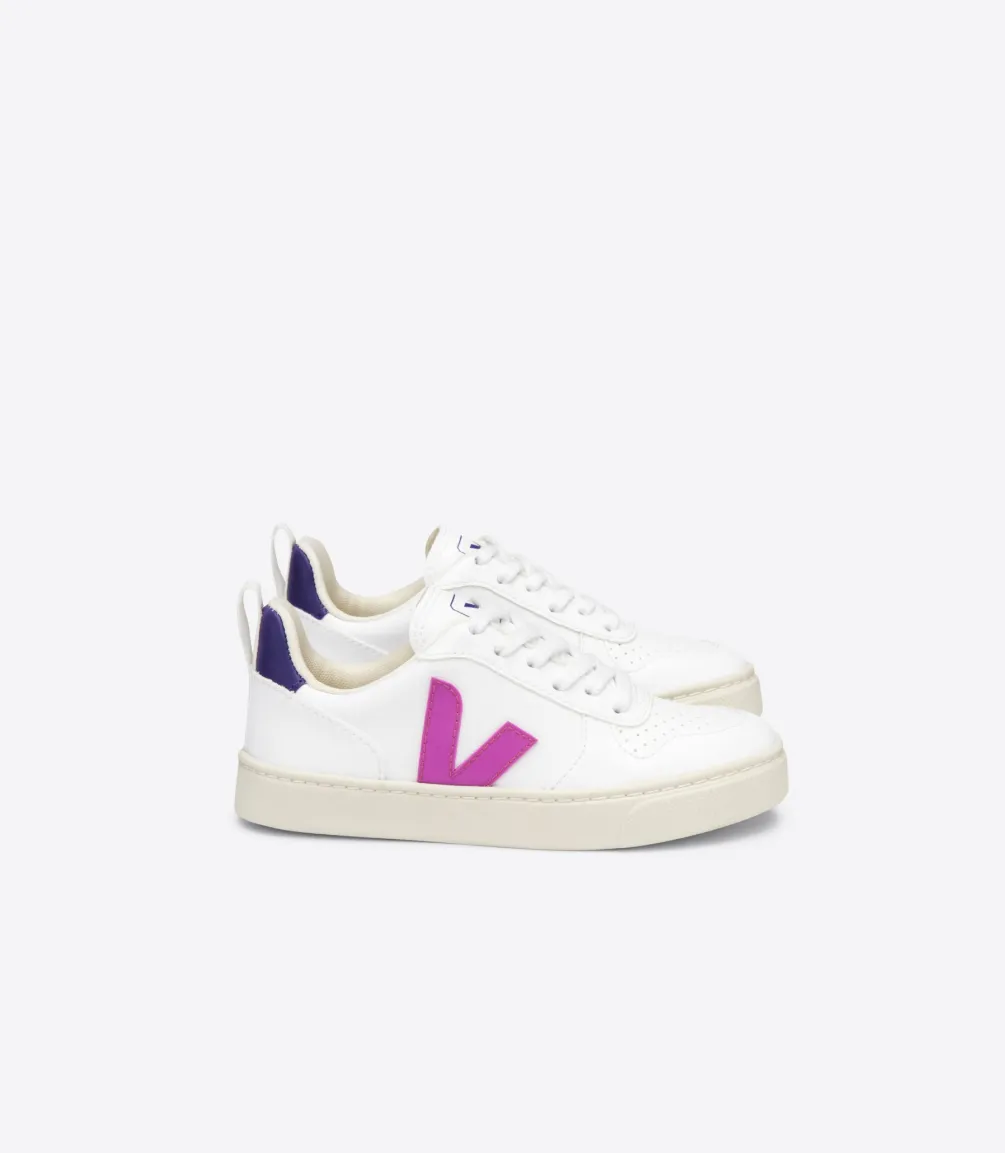 V-10 LACES CWL WHITE ULTRAVIOLET PURPLE<VEJA Shop