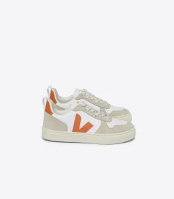 V-10 LACES LEATHER WHITE FURY ALMOND<VEJA Best Sale