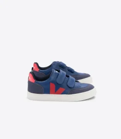 V-12 LEATHER COBALT PEKIN<VEJA New