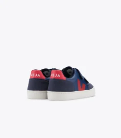 V-12 LEATHER COBALT PEKIN<VEJA New