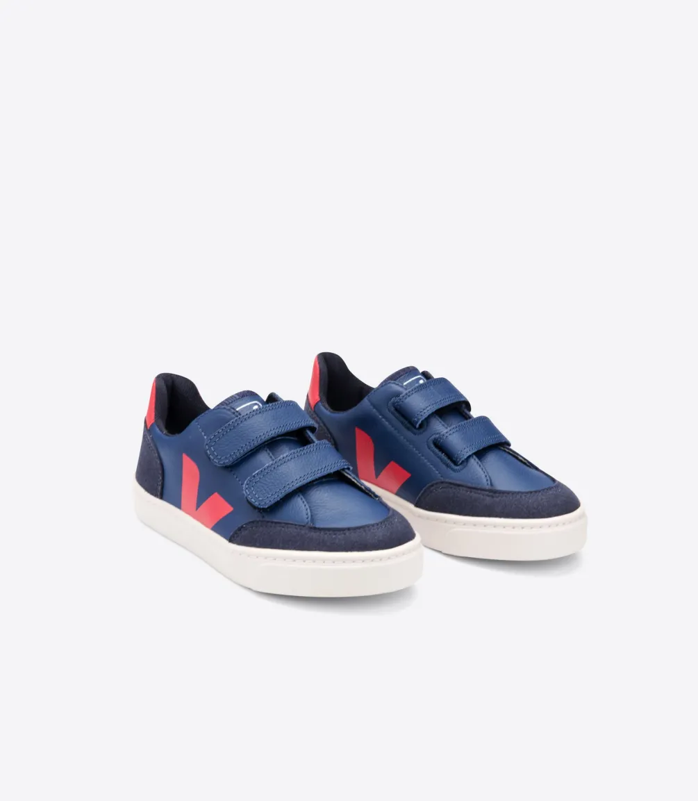 V-12 LEATHER COBALT PEKIN<VEJA Clearance