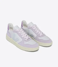 V-10 LEATHER GRAVEL MENTHOL PARME<VEJA New