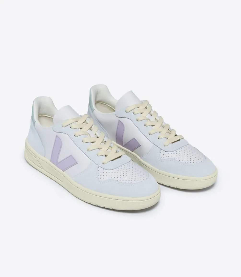 V-10 LEATHER GRAVEL PARME MENTHOL<VEJA Best Sale