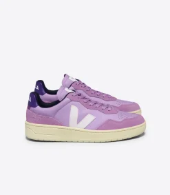 V-90 LEATHER ORCHID WHITE<VEJA Cheap