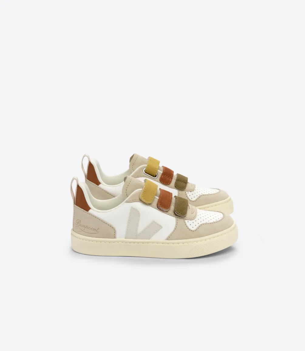 V-10 LEATHER X BONPOINT MULTICO ALMOND<VEJA Shop
