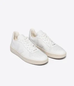 V-10 LEATHER WHITE<VEJA Best