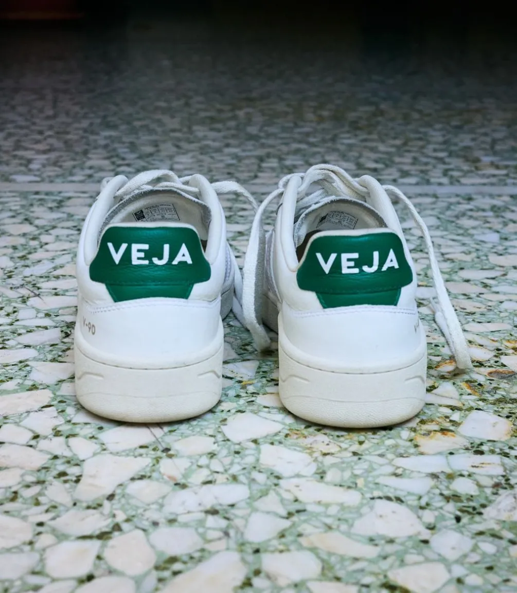 V-90 LEATHER WHITE GOLF<VEJA Discount