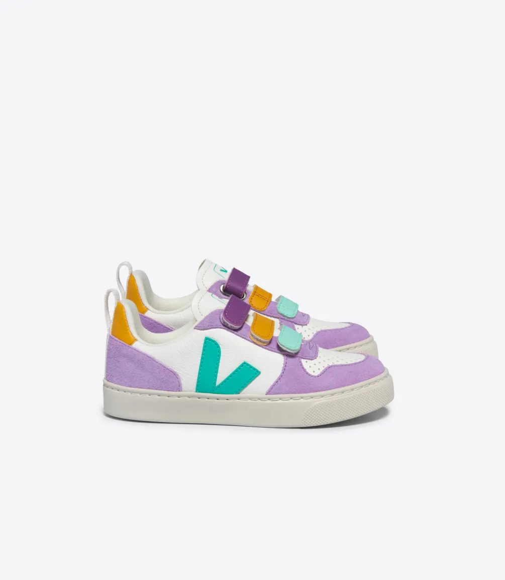 V-10 LEATHER WHITE MULTICO FRESHMINT<VEJA Store