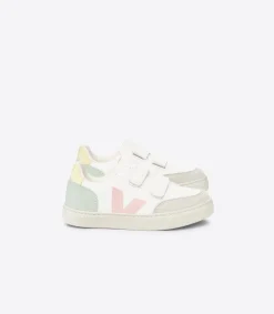 V-12 LEATHER WHITE MULTICO JADE<VEJA Best Sale