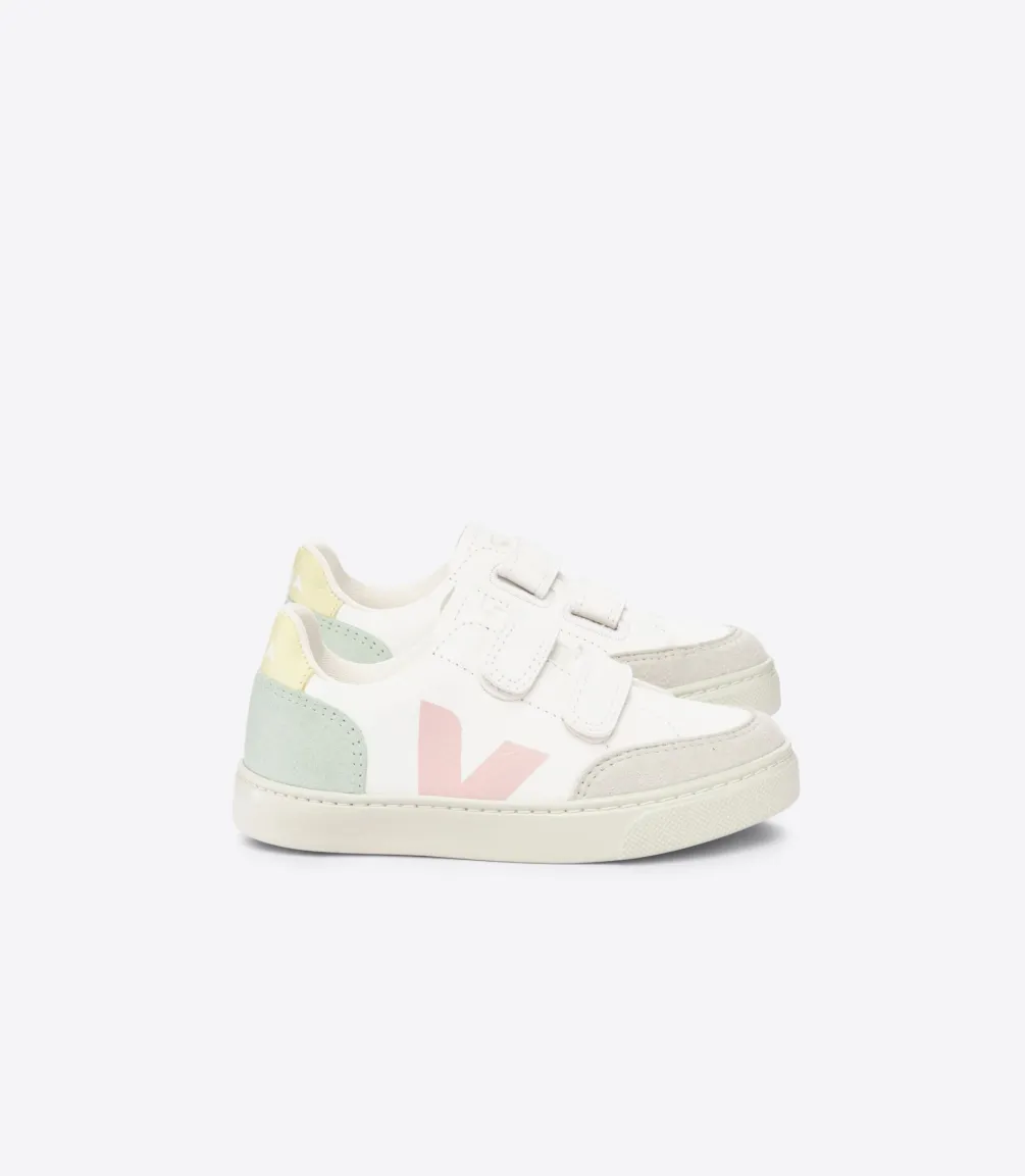V-12 LEATHER WHITE MULTICO JADE<VEJA Best Sale
