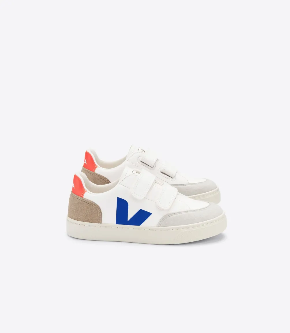 V-12 LEATHER WHITE MULTICO MIEL<VEJA Discount