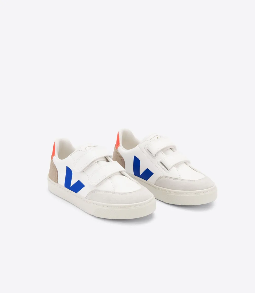 V-12 LEATHER WHITE MULTICO MIEL<VEJA Discount