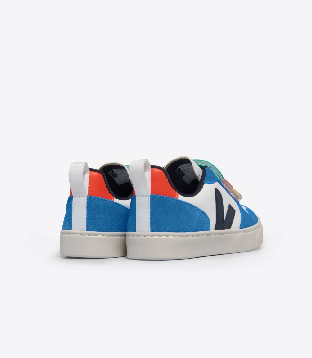 V-10 LEATHER WHITE MULTICO NAUTICO<VEJA Shop