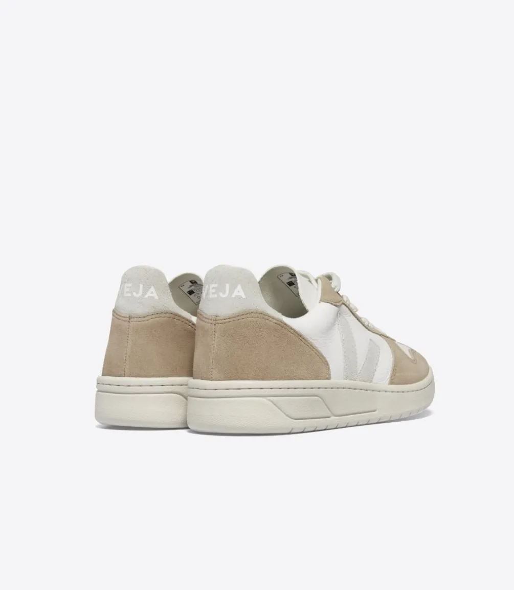 V-10 LEATHER WHITE NATURAL SAHARA<VEJA Shop