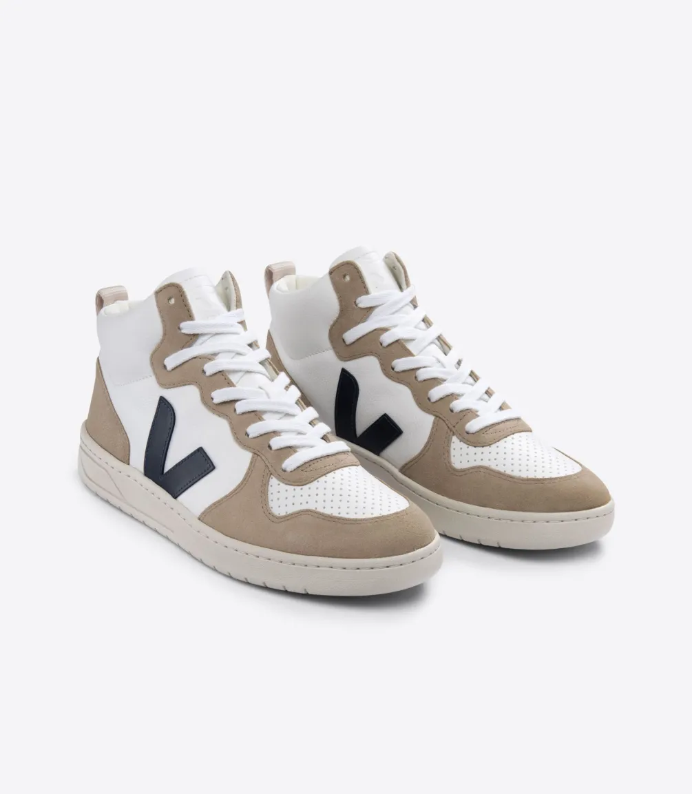 V-15 LEATHER WHITE NAUTICO SAHARA<VEJA Shop