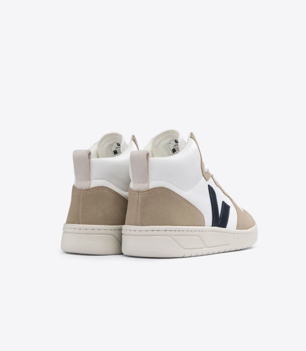 V-15 LEATHER WHITE NAUTICO SAHARA<VEJA Shop