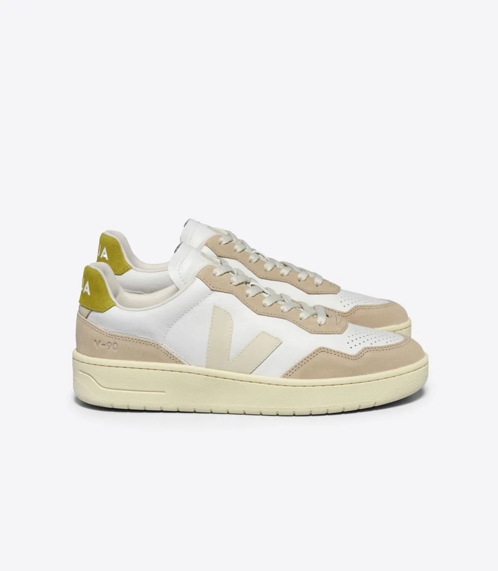 V-90 LEATHER WHITE PIERRE LIQUOR<VEJA Shop