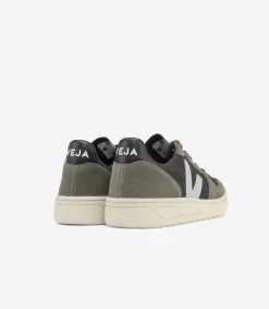 V-10 RIPSTOP BLACK OXFORD GREY MUD<VEJA Discount