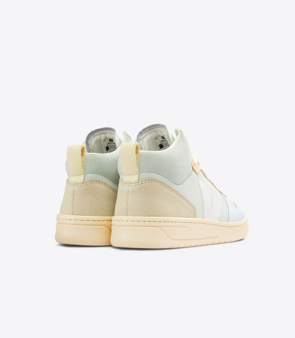 V-15 SUEDE JADE WHITE MULTICO<VEJA Outlet